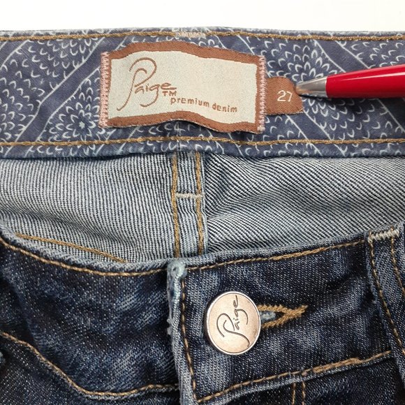 Paige Laurel Canyon Low Rise Bootcut Jeans - Picture 5 of 6